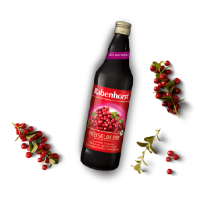 RABENHORST SOK OD BRUSNICE 750ml